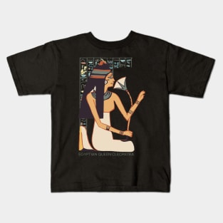 The Ancient Queen of Egyptian Kids T-Shirt